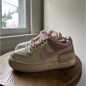 Pastel Air Force ones